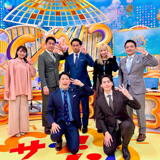 フジテレビ『サン！シャイン』木曜日出演決定！